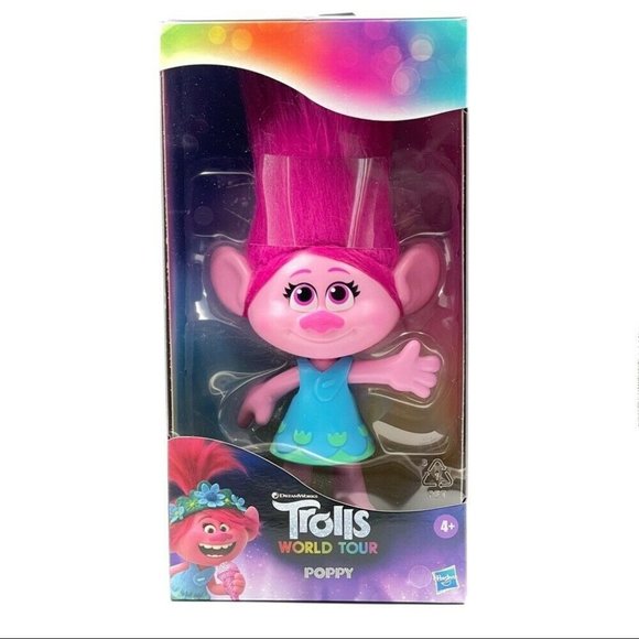 Hasbro DreamWorks World Tour Poppy Troll Action Figure Doll 10" NWT - Picture 1 of 9